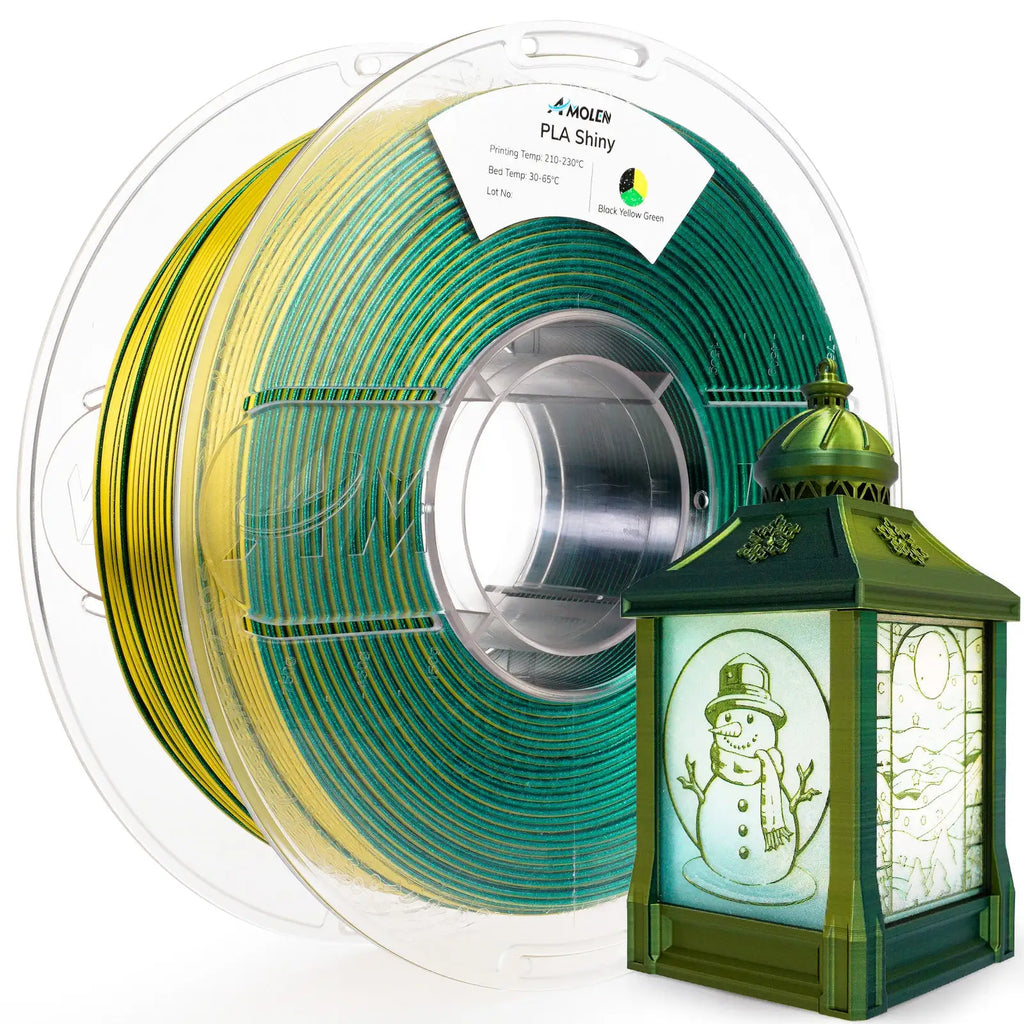 PLA Shiny Glitter 1.75mm, 1KG/2.2LB - The misfit market