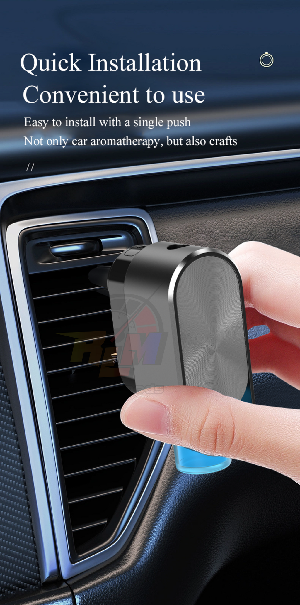 Smart Wireless Car Oil Aroma Diffuser Freshener - The misfit market