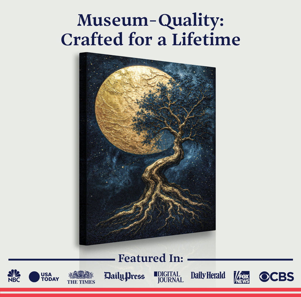 Lunar Tree of Life Wall Art - The misfit market