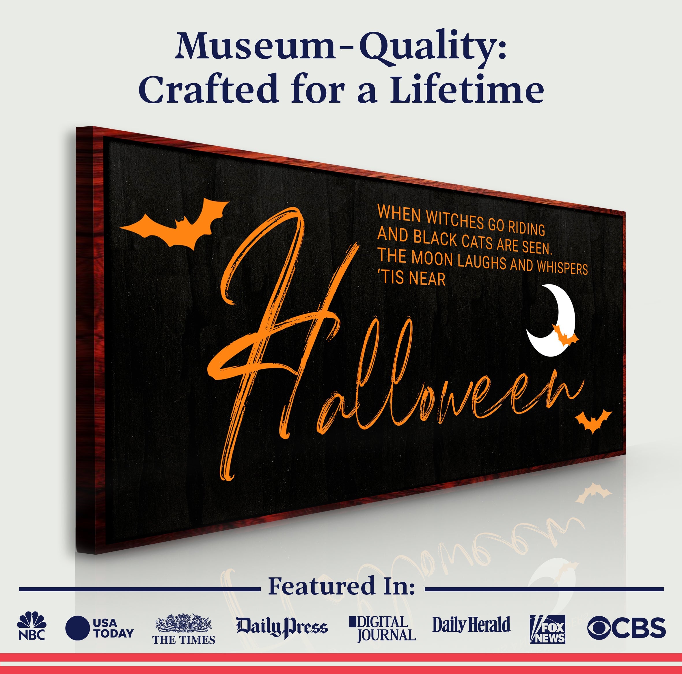 When Witches Halloween Wall Sign - The misfit market
