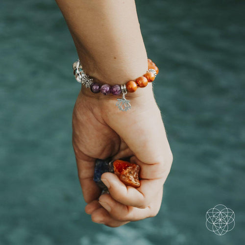 7 Chakra Bracelet and Stones Set - The misfit market
