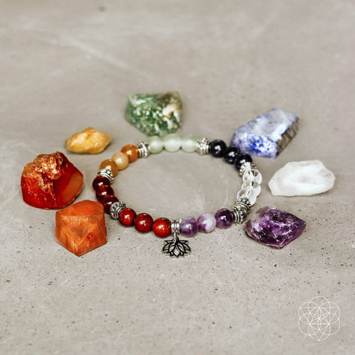 7 Chakra Bracelet and Stones Set - The misfit market