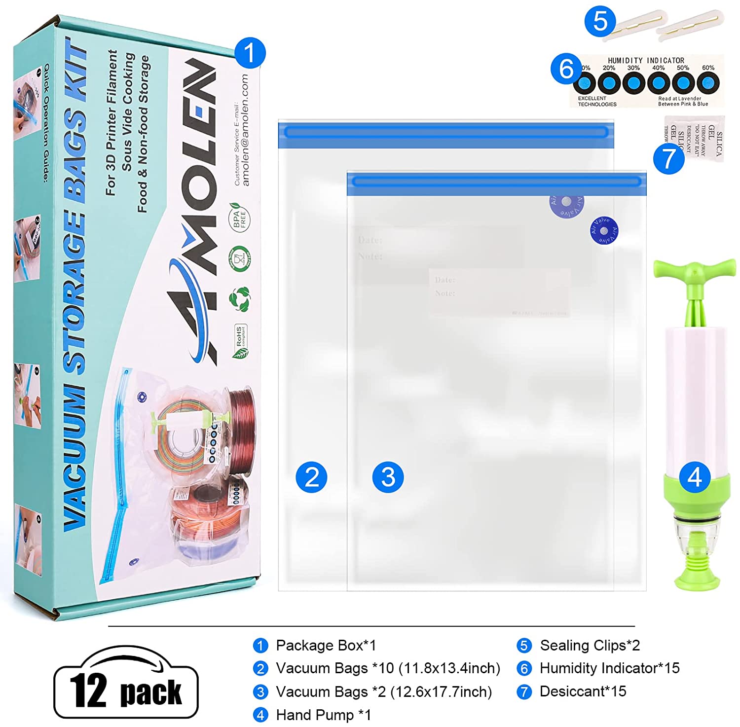 Vacuum Filament Storage Kit - The misfit market