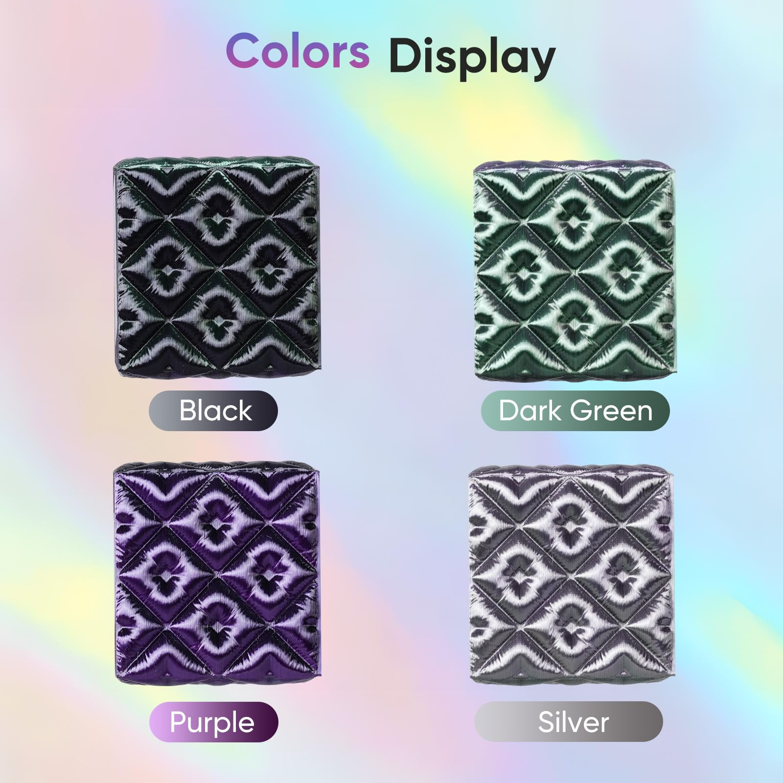 ERYONE Silk Filament PLA+ 1.75mm Shiny 3D Printer Filament, Multicolor PLA 4 in 1, 1kg (2.2LBS)/Spool, HS Silk Quadruple Color Aurora Dream (Teal Green & Violet & Electric Pink & Indigo) - The misfit market