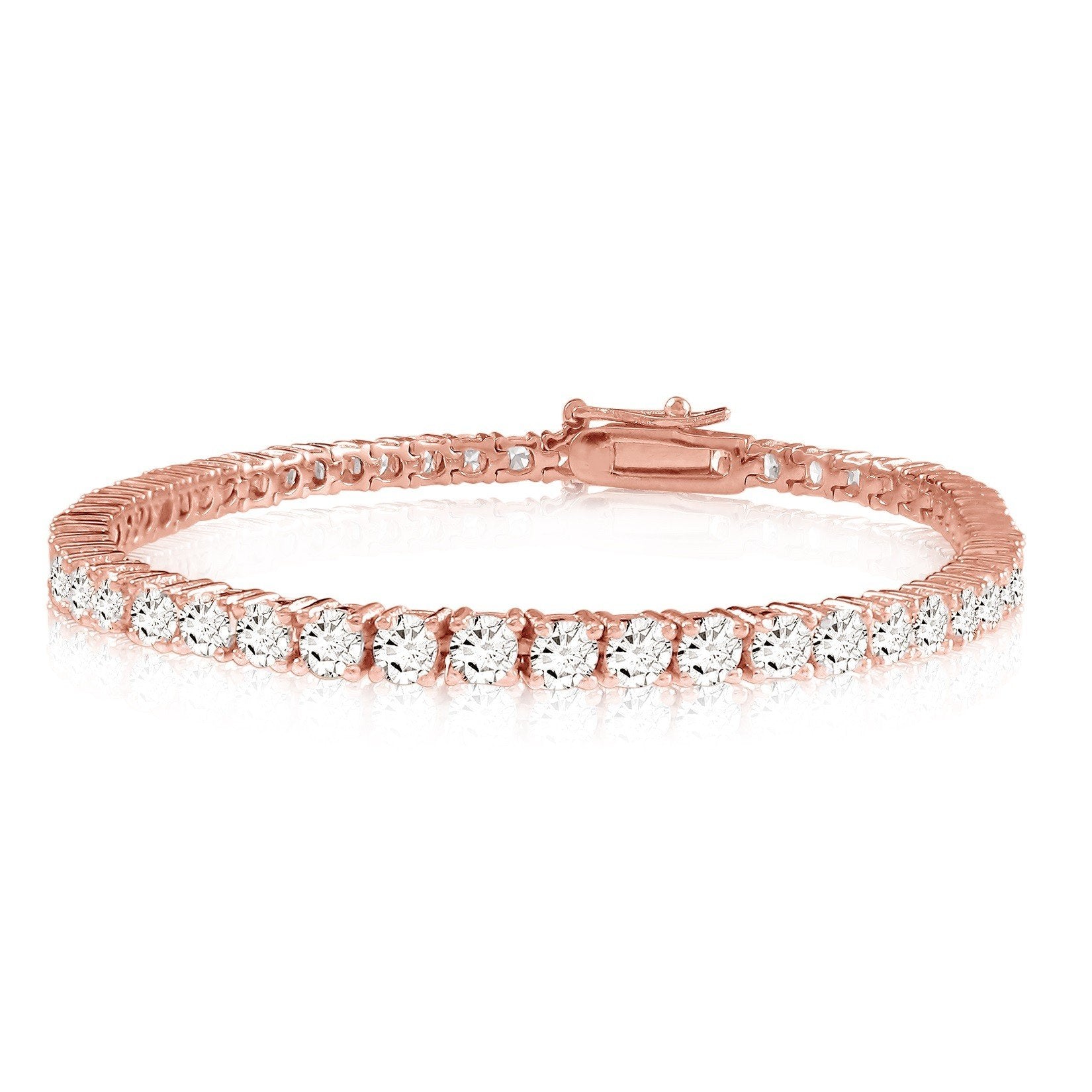 Houston Diamond District 2 to 20 Carat Classic Diamond Tennis Bracelet Ultra Premium Collection - The misfit market