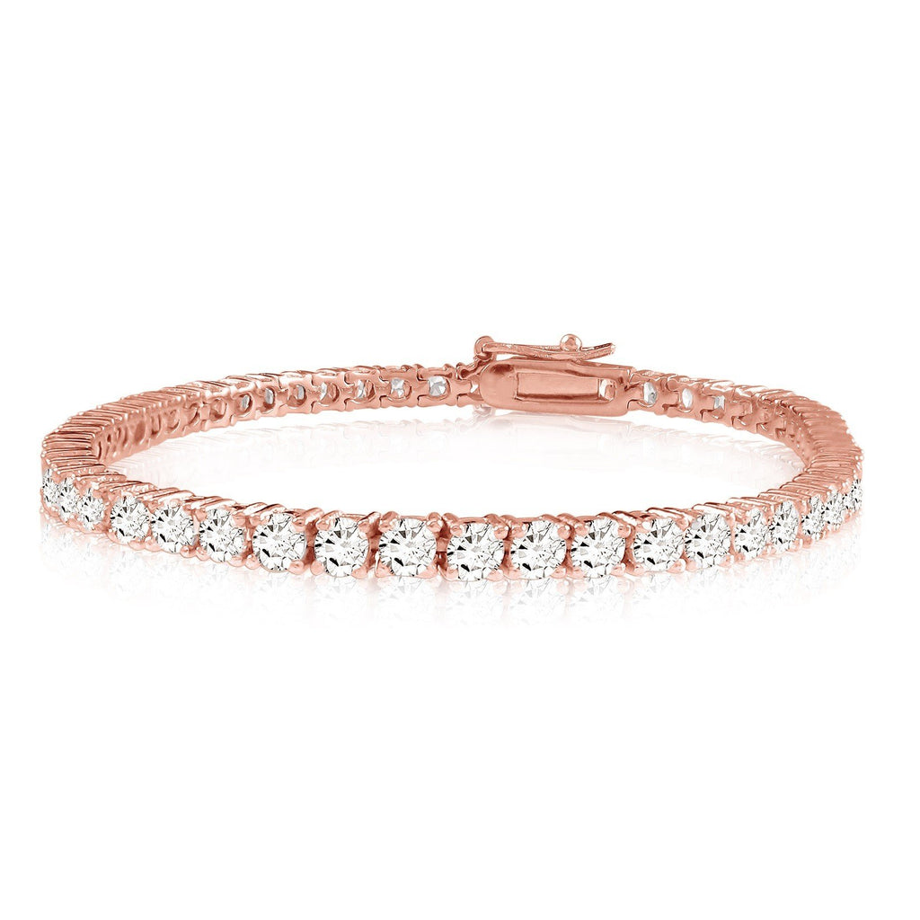 Houston Diamond District 2 to 20 Carat Classic Diamond Tennis Bracelet Ultra Premium Collection - The misfit market