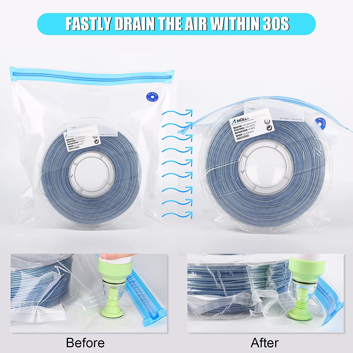 Vacuum Filament Storage Kit - The misfit market