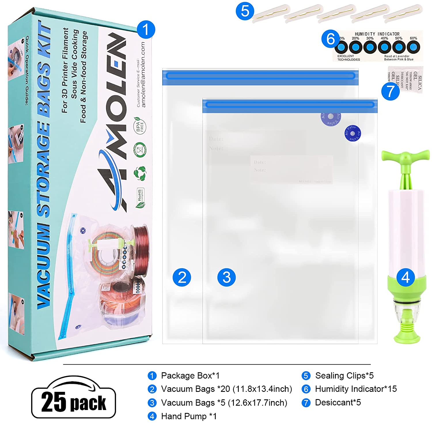 Vacuum Filament Storage Kit - The misfit market