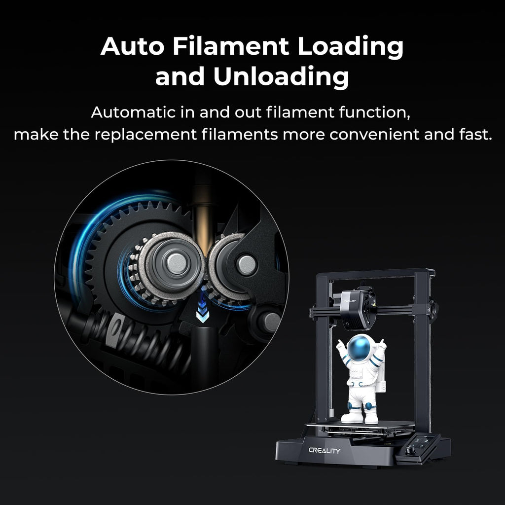 Creality K2 SE 3D Printer, 500mm/s High-Speed Printing, Support Multi Color 3D Printing Needs CFS, Solid Metal Build, Auto Leveling, Direct Drive Extruder, Quick-Swap Nozzle, 220×215×245mm Print Size - The misfit market