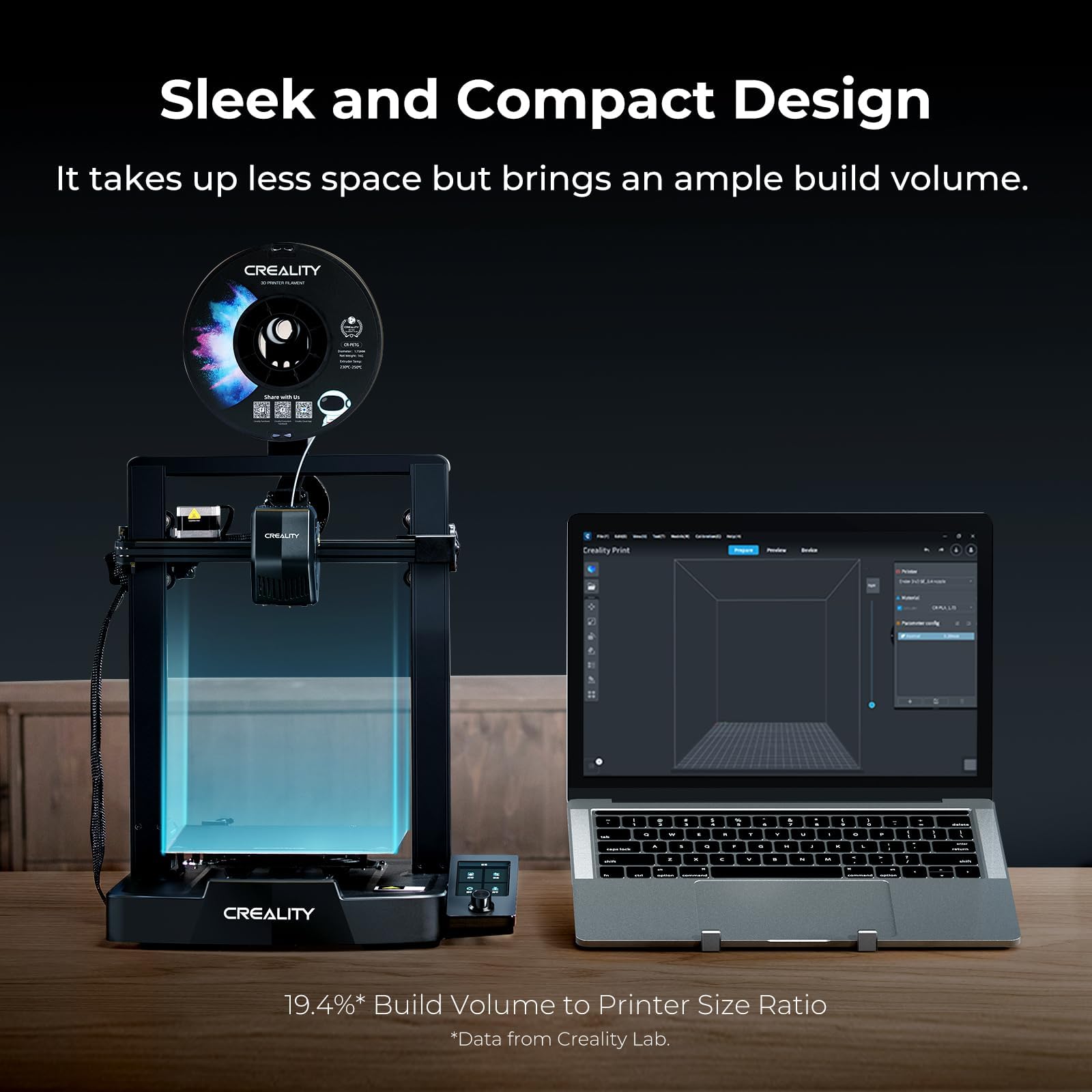 Creality K2 SE 3D Printer, 500mm/s High-Speed Printing, Support Multi Color 3D Printing Needs CFS, Solid Metal Build, Auto Leveling, Direct Drive Extruder, Quick-Swap Nozzle, 220×215×245mm Print Size - The misfit market
