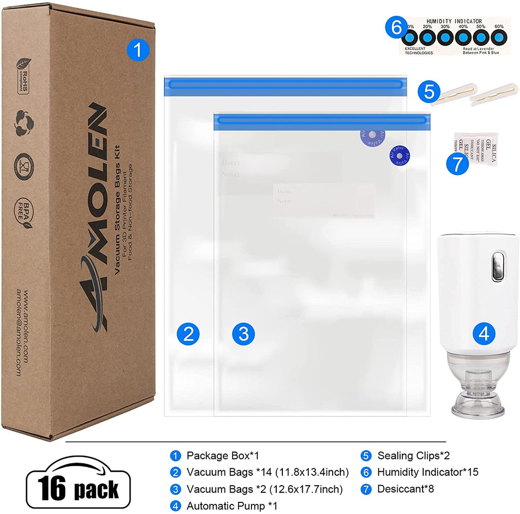 Vacuum Filament Storage Kit - The misfit market