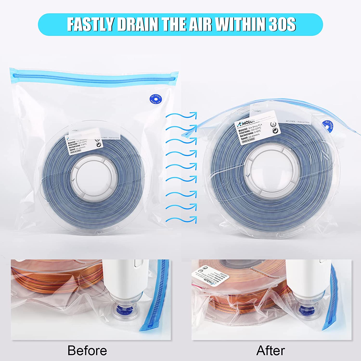 Vacuum Filament Storage Kit - The misfit market