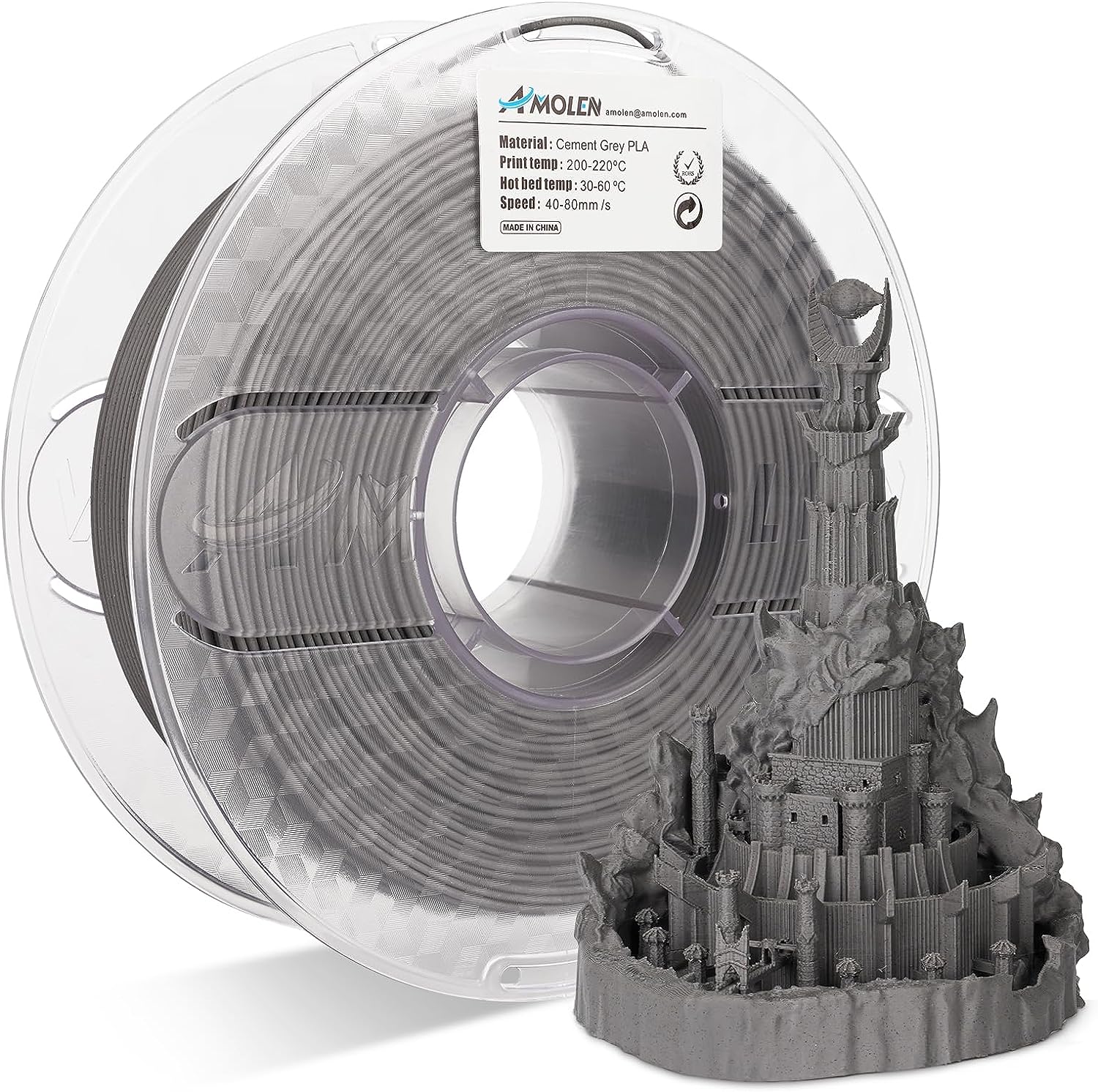 PLA Marble 1.75mm, 1KG/2.2LB - The misfit market