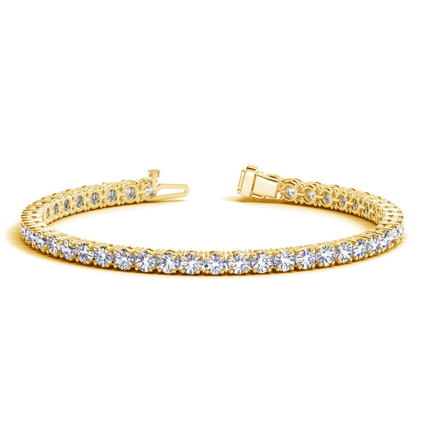 Houston Diamond District 2 to 20 Carat Classic Diamond Tennis Bracelet Ultra Premium Collection - The misfit market
