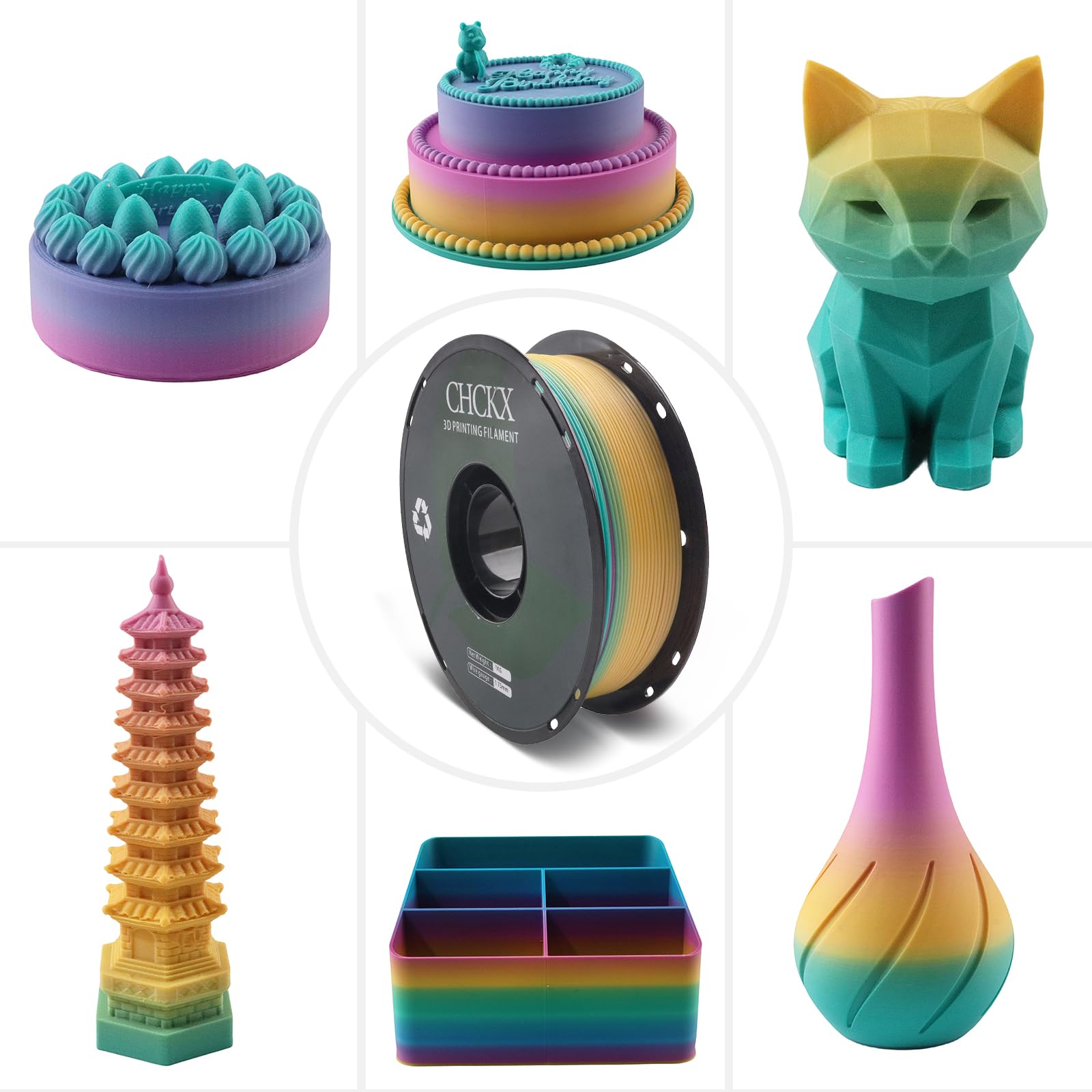 16 Mix Rainbow Colors - The misfit market