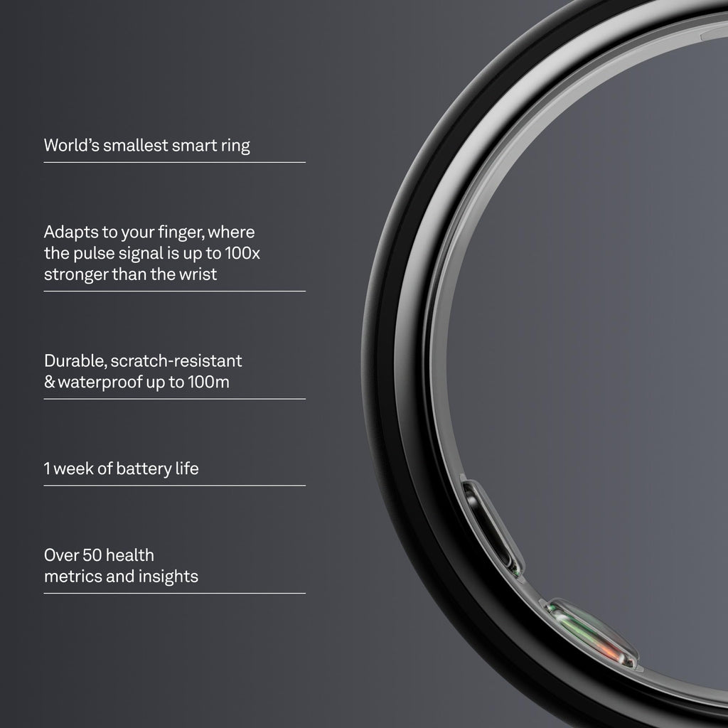 Oura Ring Smart Health Tracker - The World's Smallest Ring for Accurate Sleep, Activity, and Wellness Insights - The misfit market