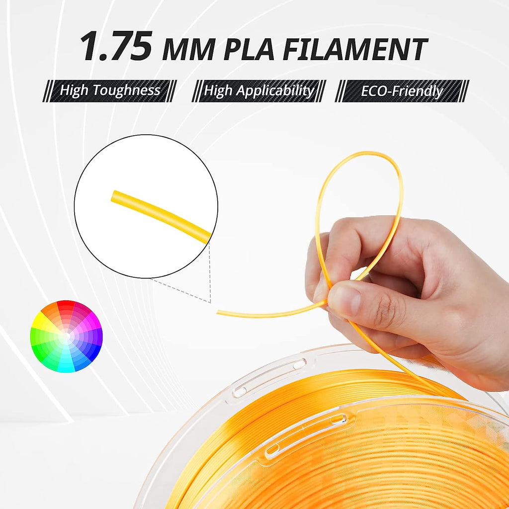 PLA Silk Basic Variety Pack (4x200g) - 1.75MM - The misfit market