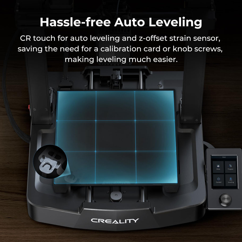 Creality K2 SE 3D Printer, 500mm/s High-Speed Printing, Support Multi Color 3D Printing Needs CFS, Solid Metal Build, Auto Leveling, Direct Drive Extruder, Quick-Swap Nozzle, 220×215×245mm Print Size - The misfit market