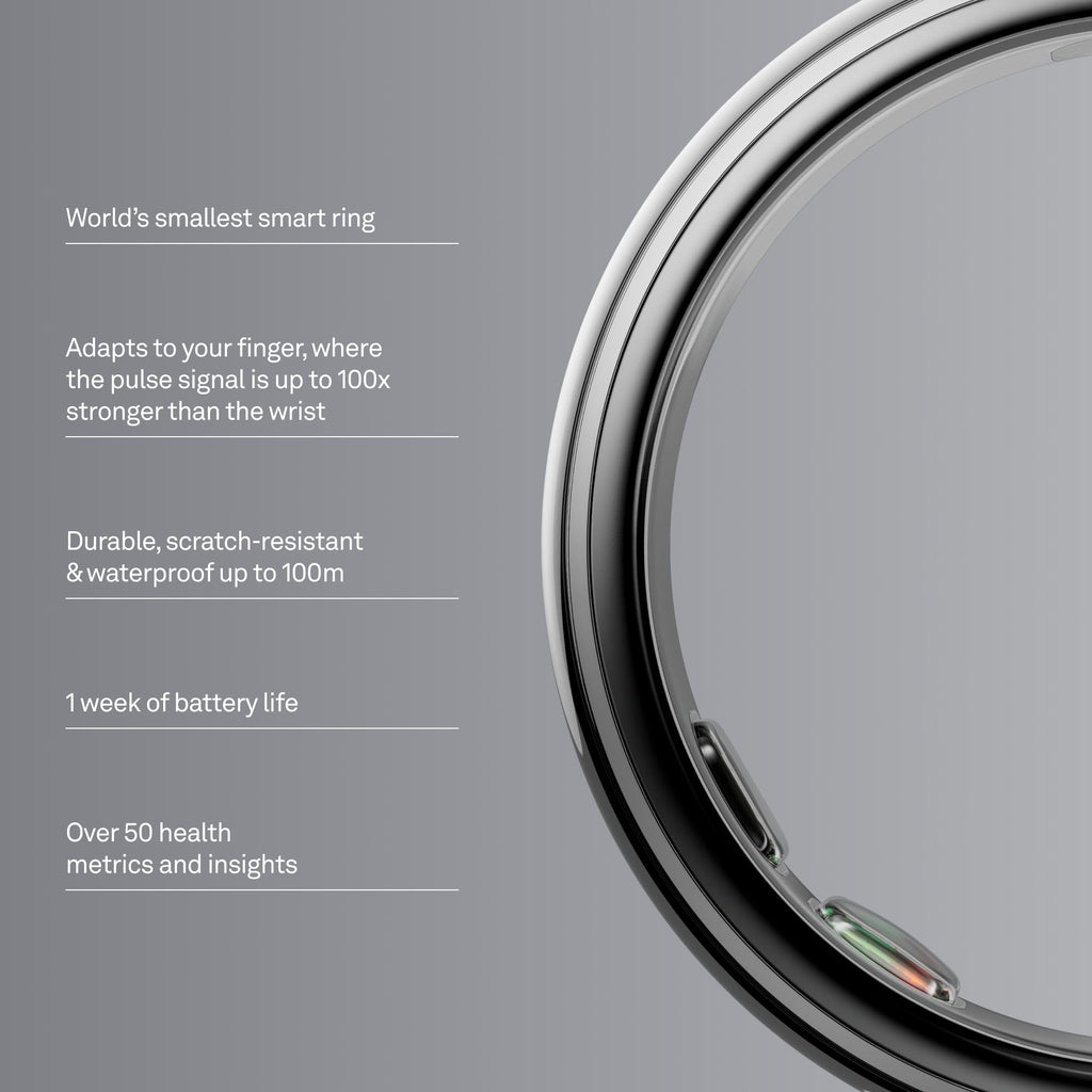 Oura Ring Smart Health Tracker - The World's Smallest Ring for Accurate Sleep, Activity, and Wellness Insights - The misfit market