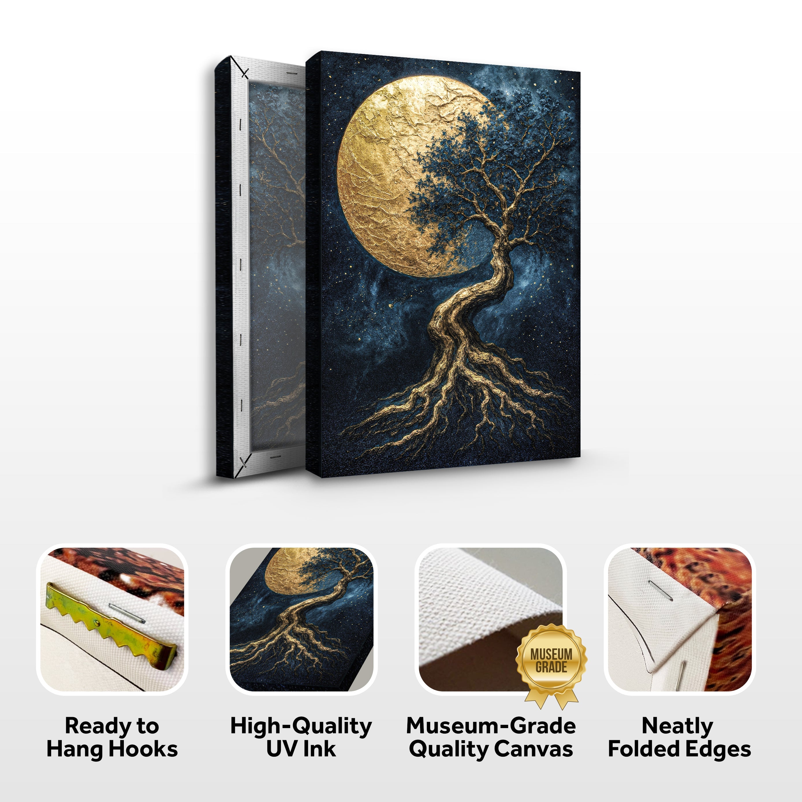 Lunar Tree of Life Wall Art - The misfit market