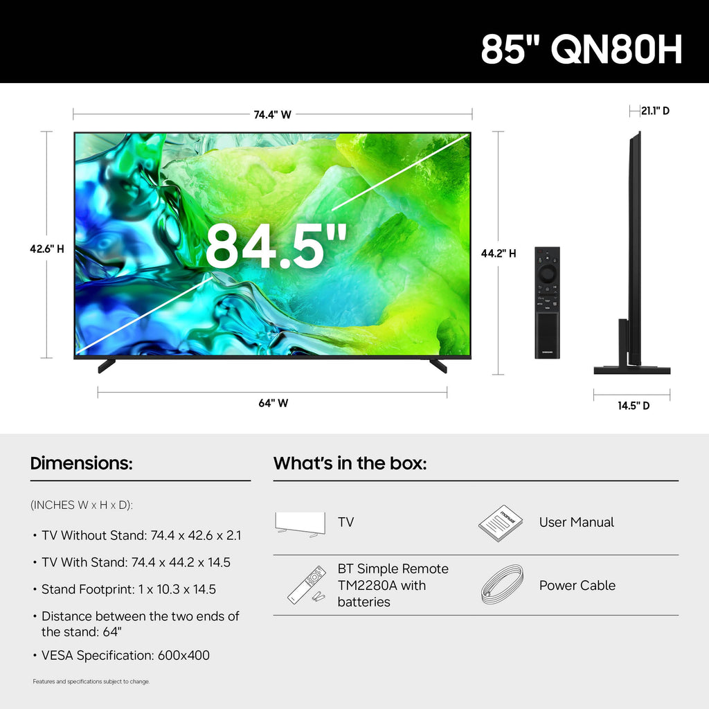 Elevate Your Viewing Experience with the Samsung Neo QLED Smart TV – 65-Inch Class Model - The misfit market