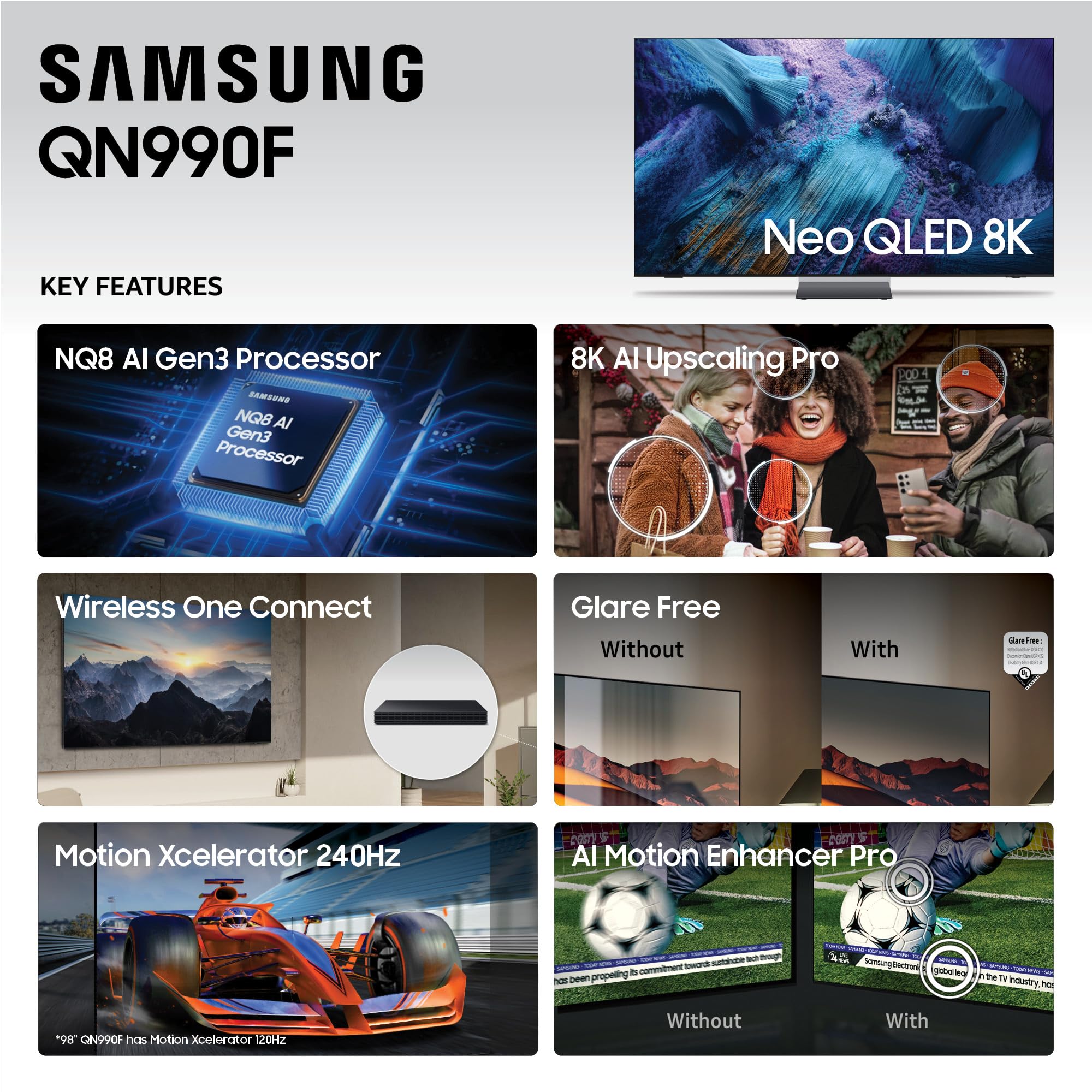 Experience Unmatched Clarity with the Samsung 65-Inch 8K Smart TV - The misfit market