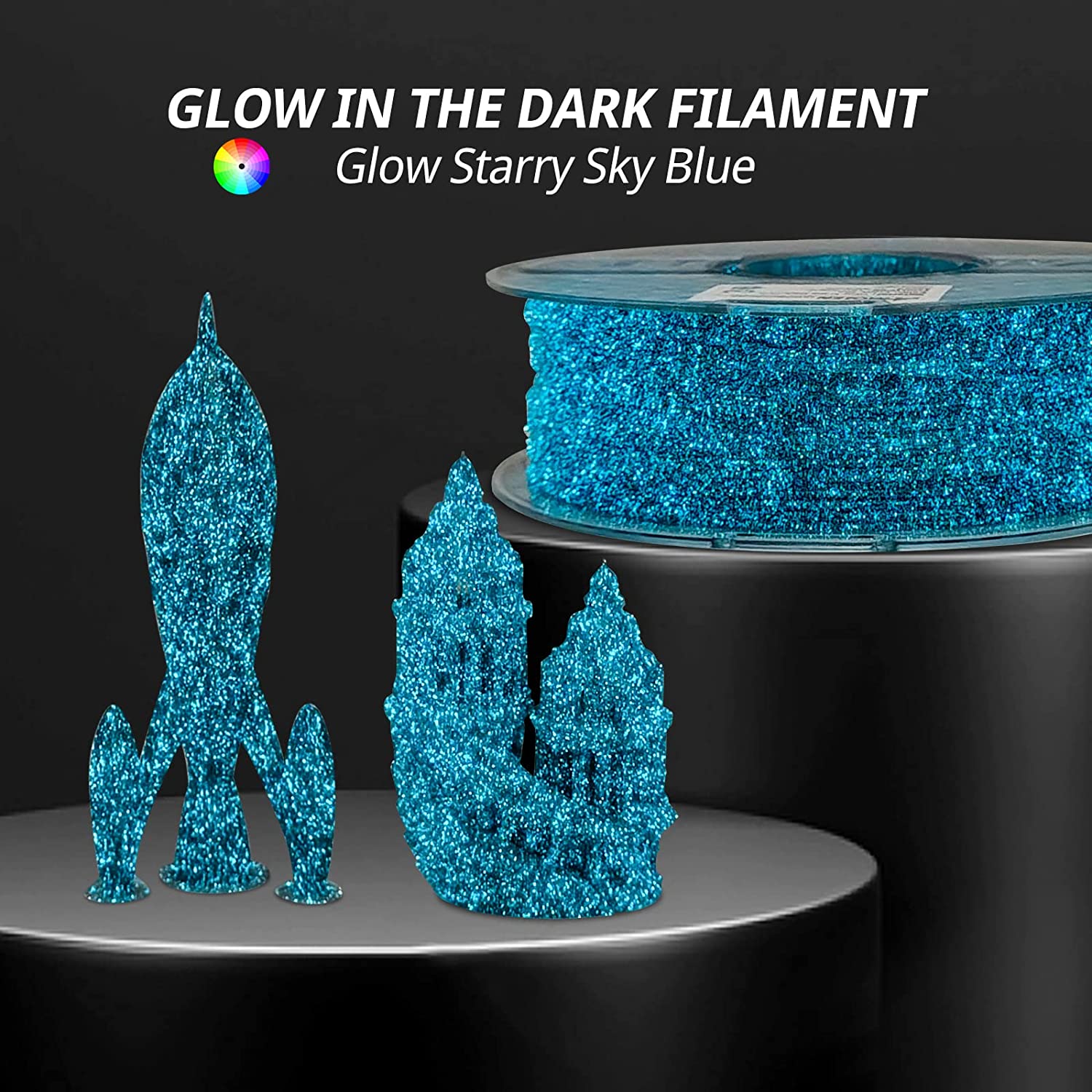 PLA Glow in the Dark Variety Pack (4x200g) - The misfit market