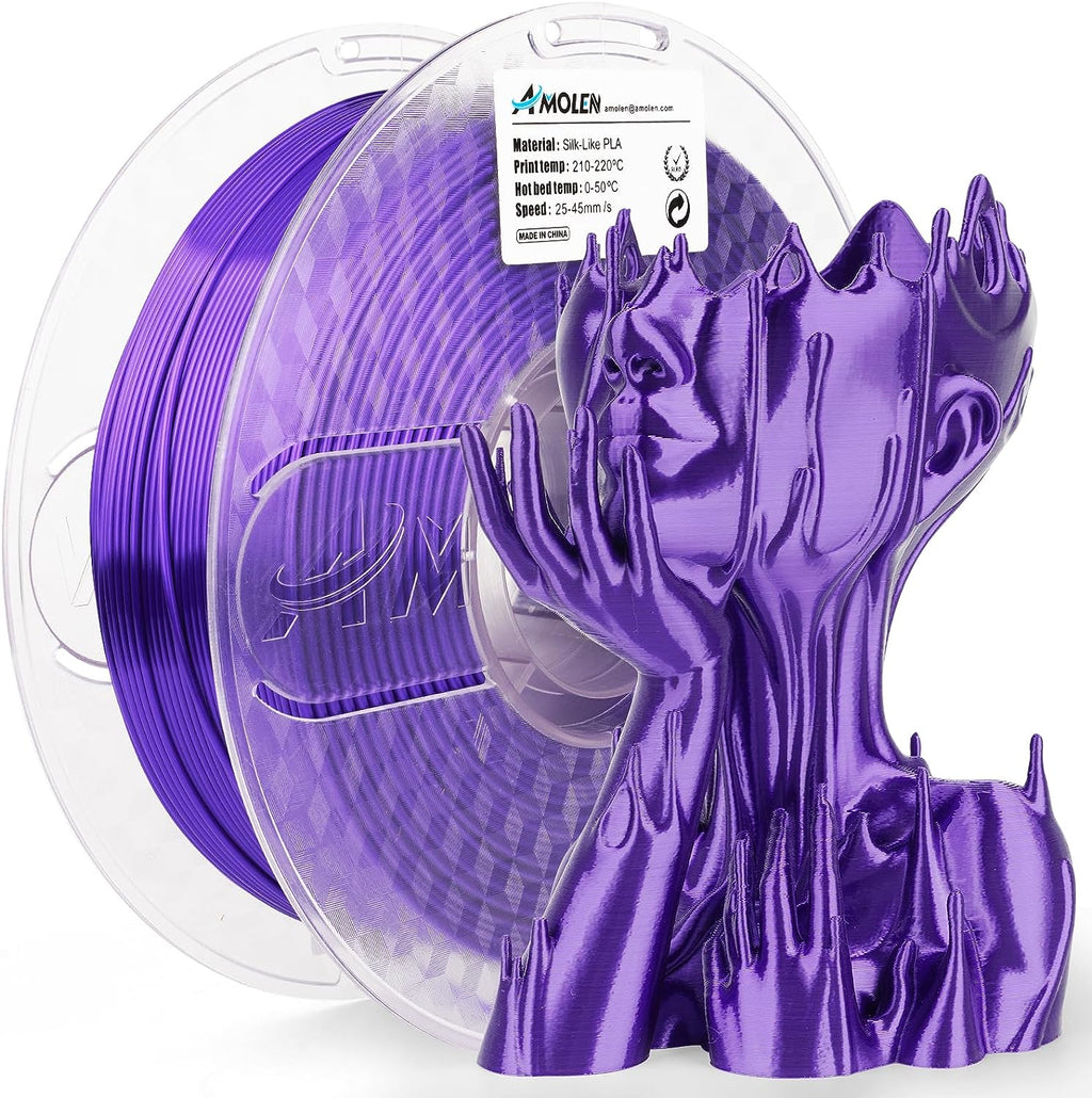 PLA Silk Basic 1.75mm, 1KG/2.2LB - The misfit market
