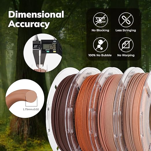 PLA Wood Variety Pack (4x200g) - The misfit market