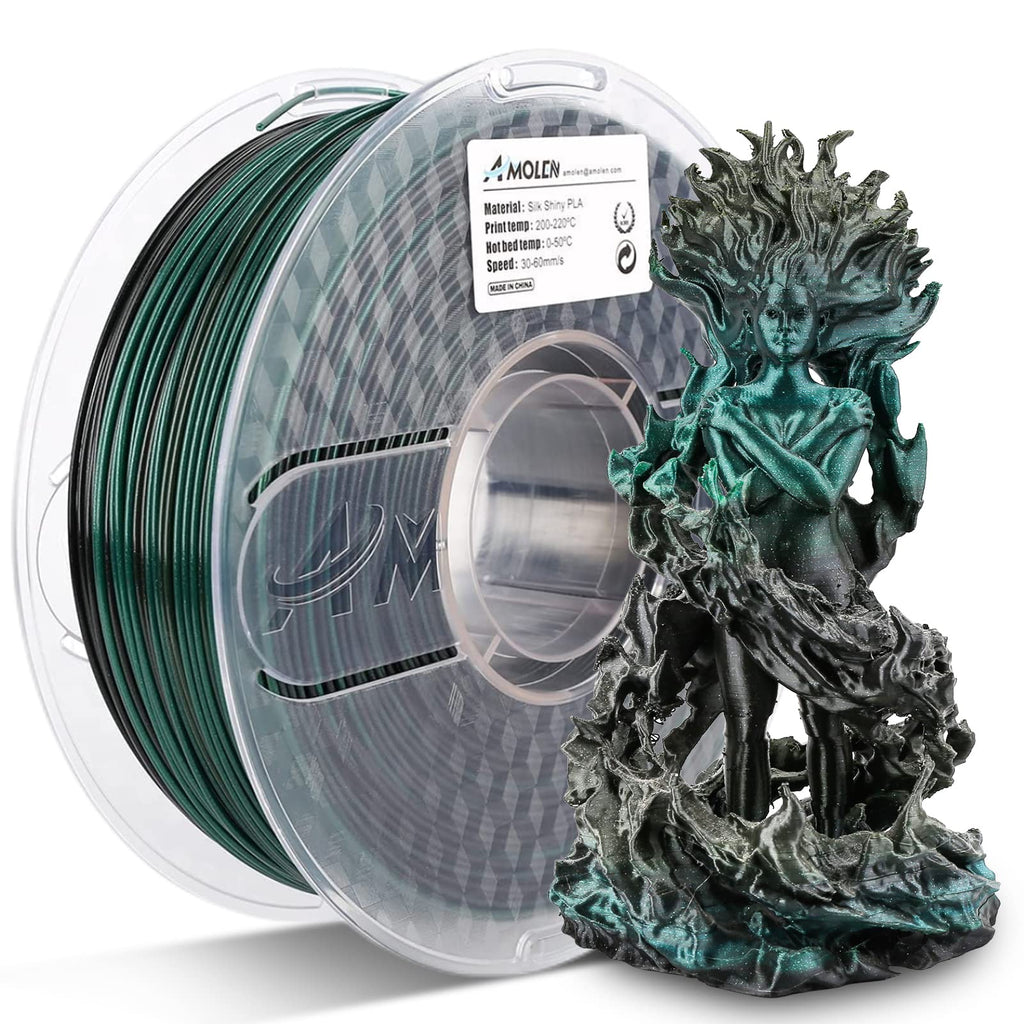 PLA Silk Shiny Gradient 1.75mm, 1KG/2.2LB - The misfit market