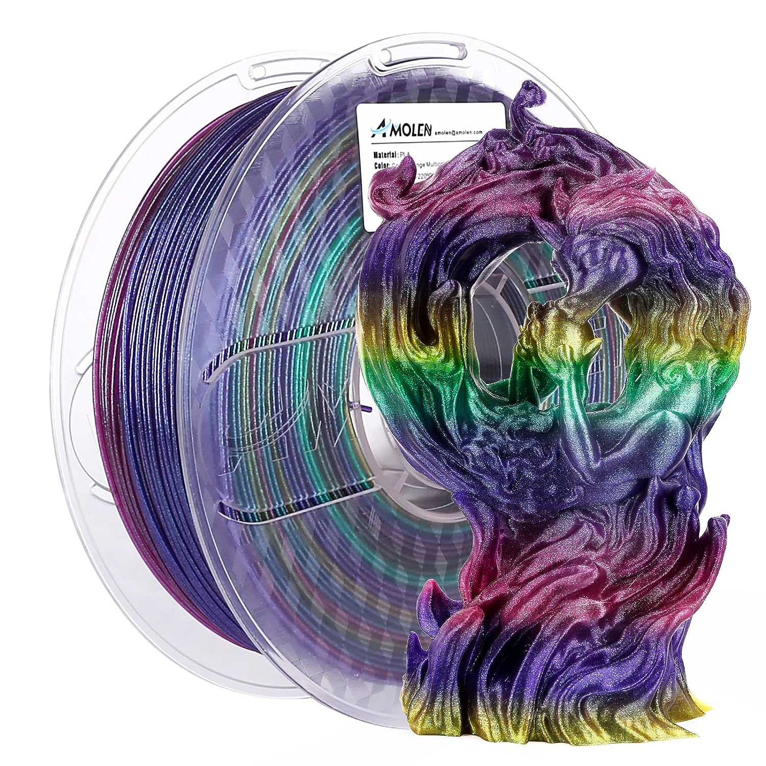 PLA Galaxy / Sparkle & Shiny 1.75mm, 1KG/2.2LB - The misfit market