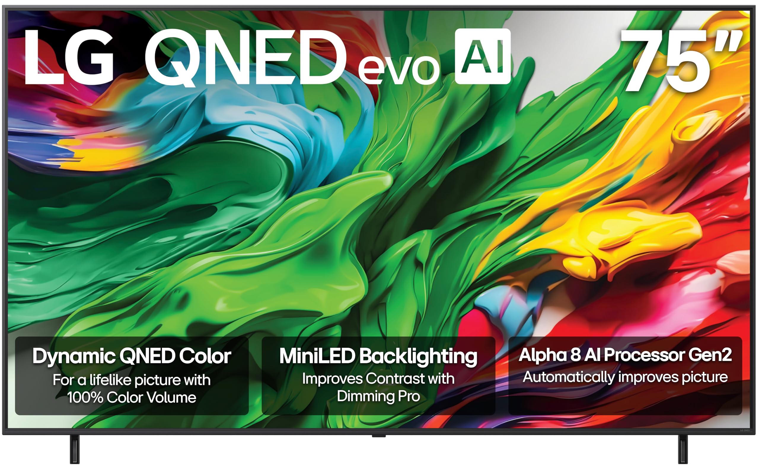Immerse Yourself in Crystal Clear Entertainment with the LG QNED 55-Inch Smart TV - The misfit market