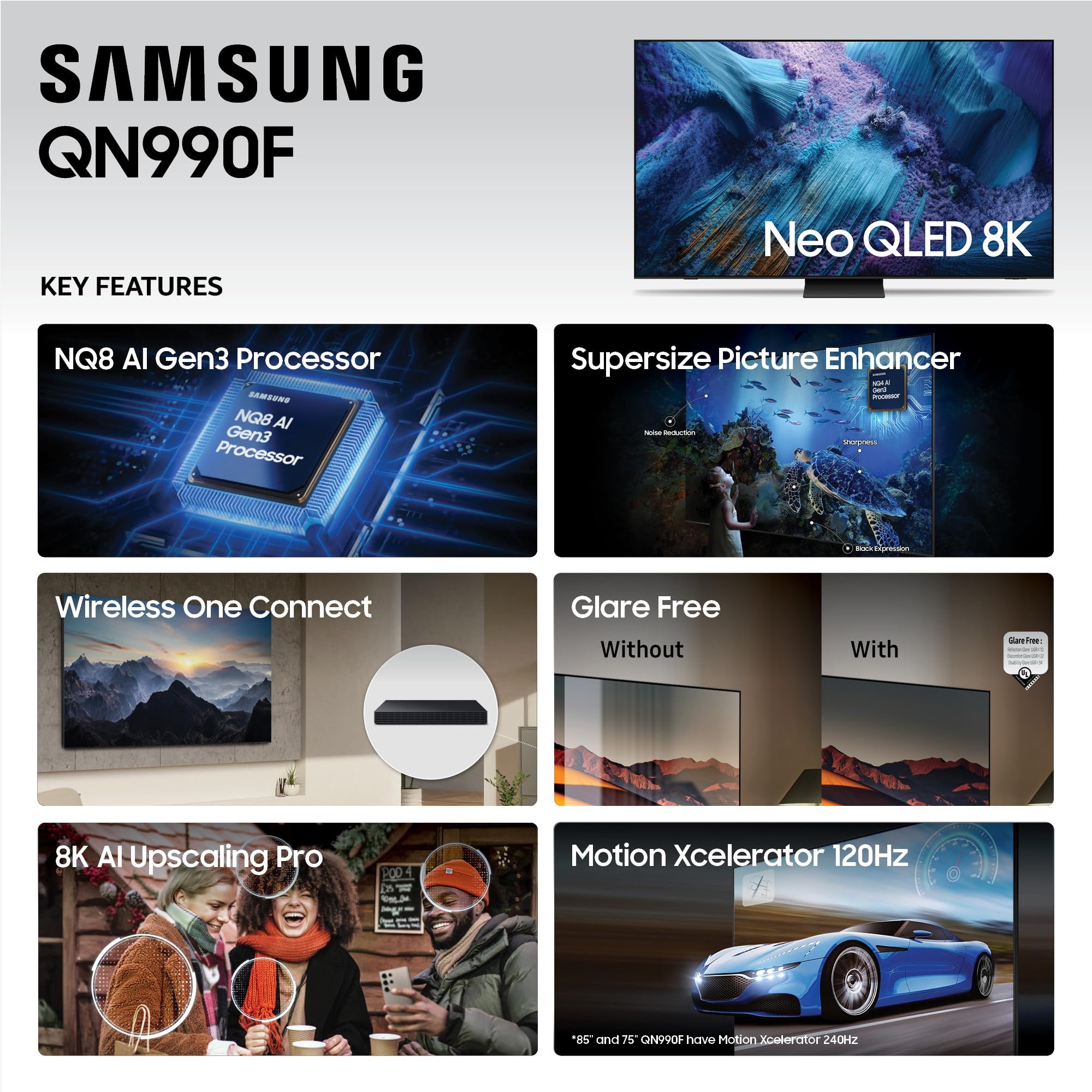 Experience Unmatched Clarity with the Samsung 65-Inch 8K Smart TV - The misfit market