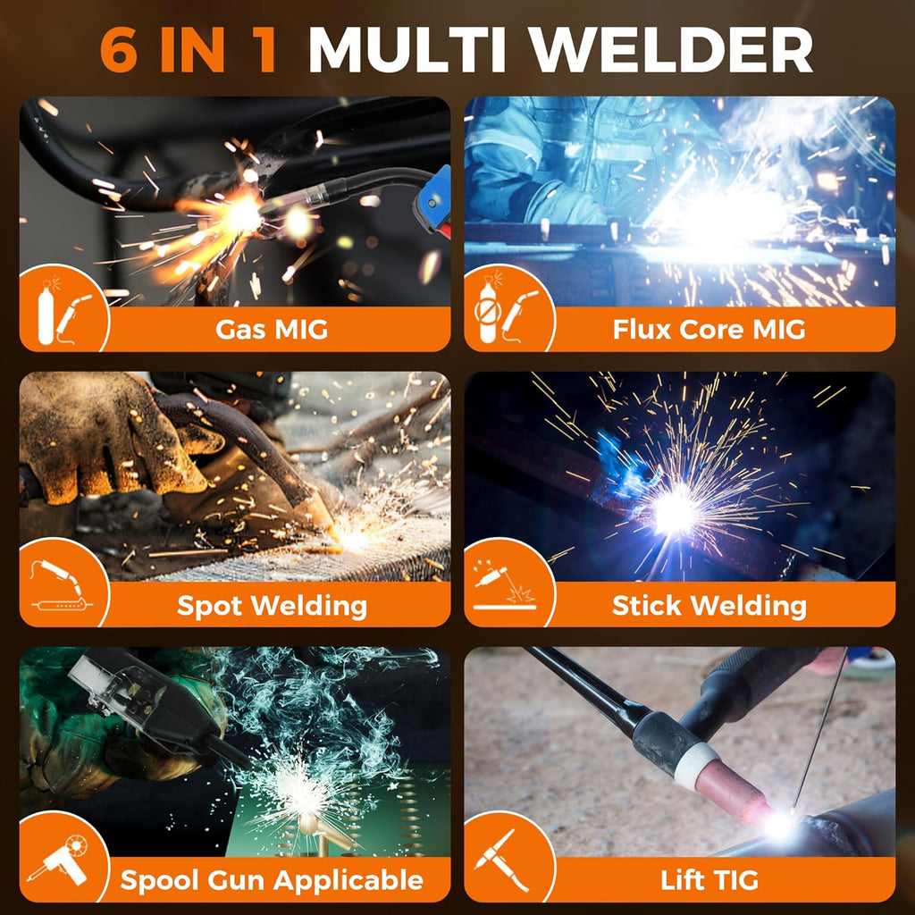 Femerol 250A Multi Process Welder For Home Garage And Shop - The misfit market
