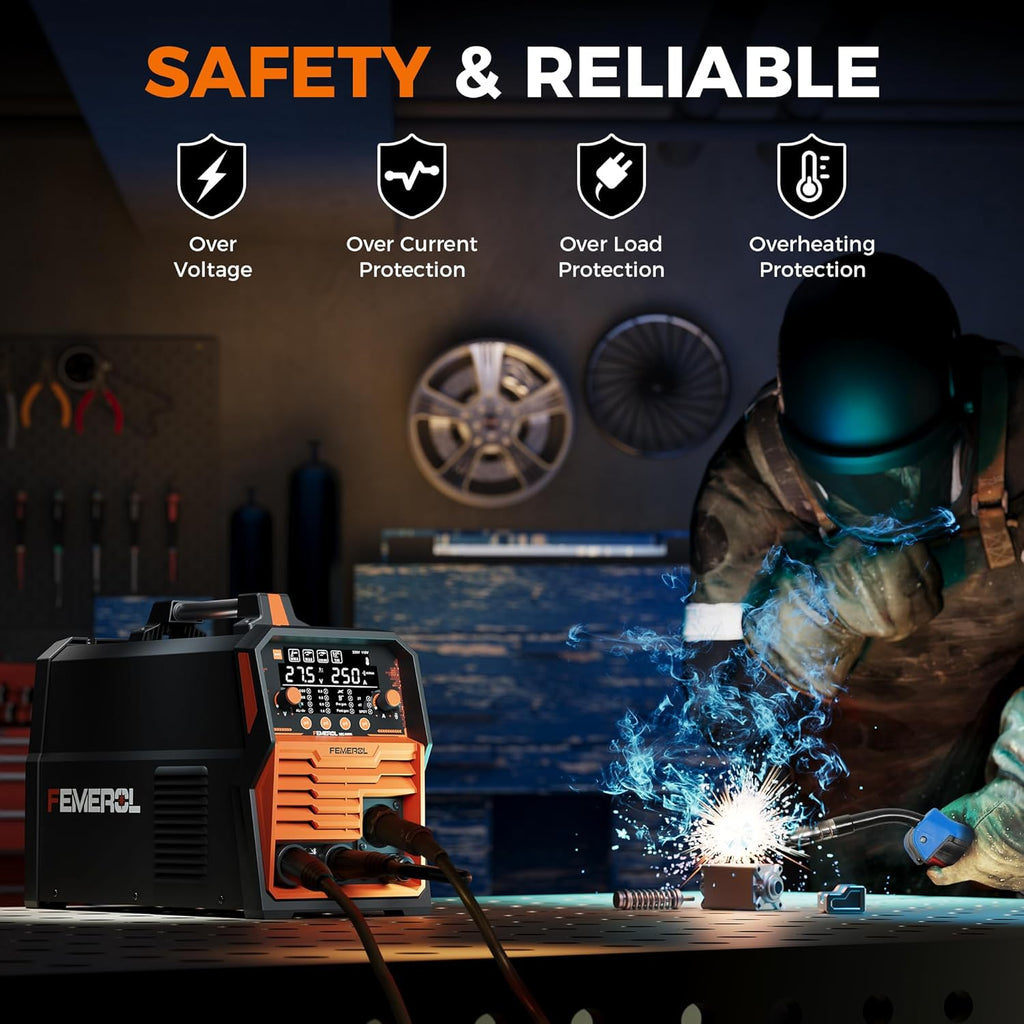 Femerol 250A Multi Process Welder For Home Garage And Shop - The misfit market