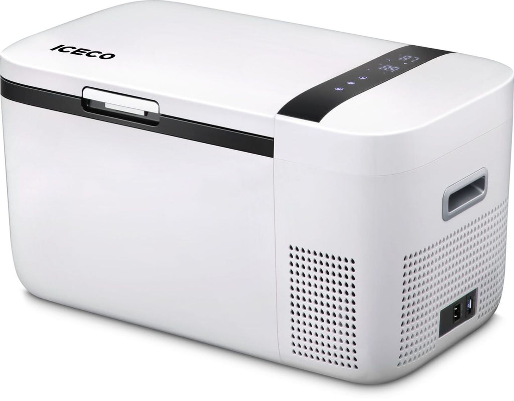 GO20 Dual Zone 12V Portable Freezer - White | ICECO | 20 LT - The misfit market
