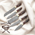 Expensive Knife Set – 13” Handmade Damascus Steel Chef Knife with Pakka Wood Handle & Leather Sheath - The misfit market
