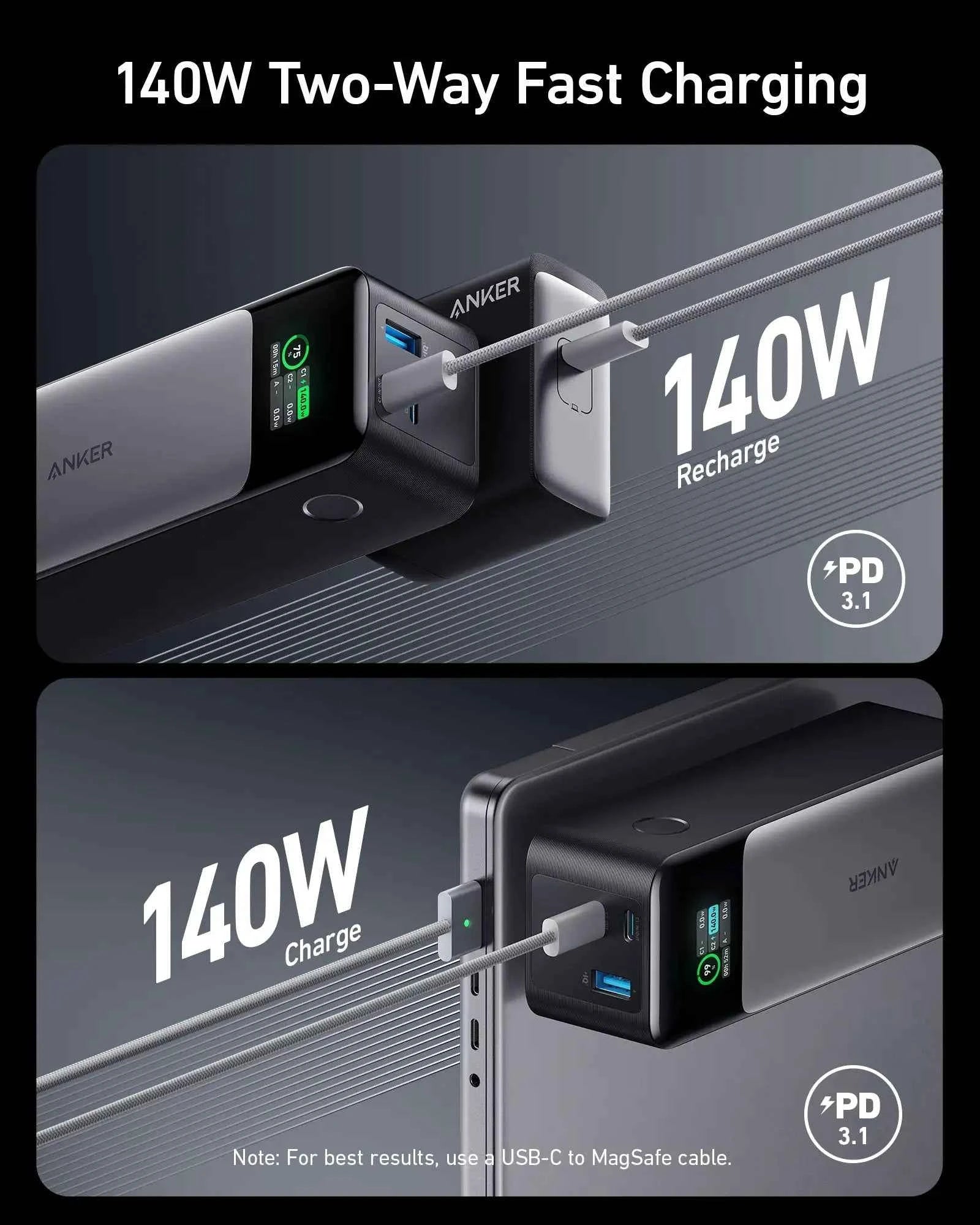 Anker 737 Power Bank (PowerCore 24K) - The misfit market