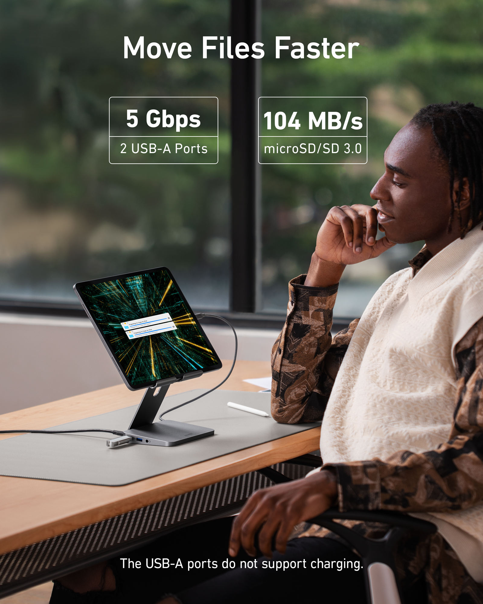 Anker <b>551</b> USB-C Hub (8-in-1, Tablet Stand) - The misfit market