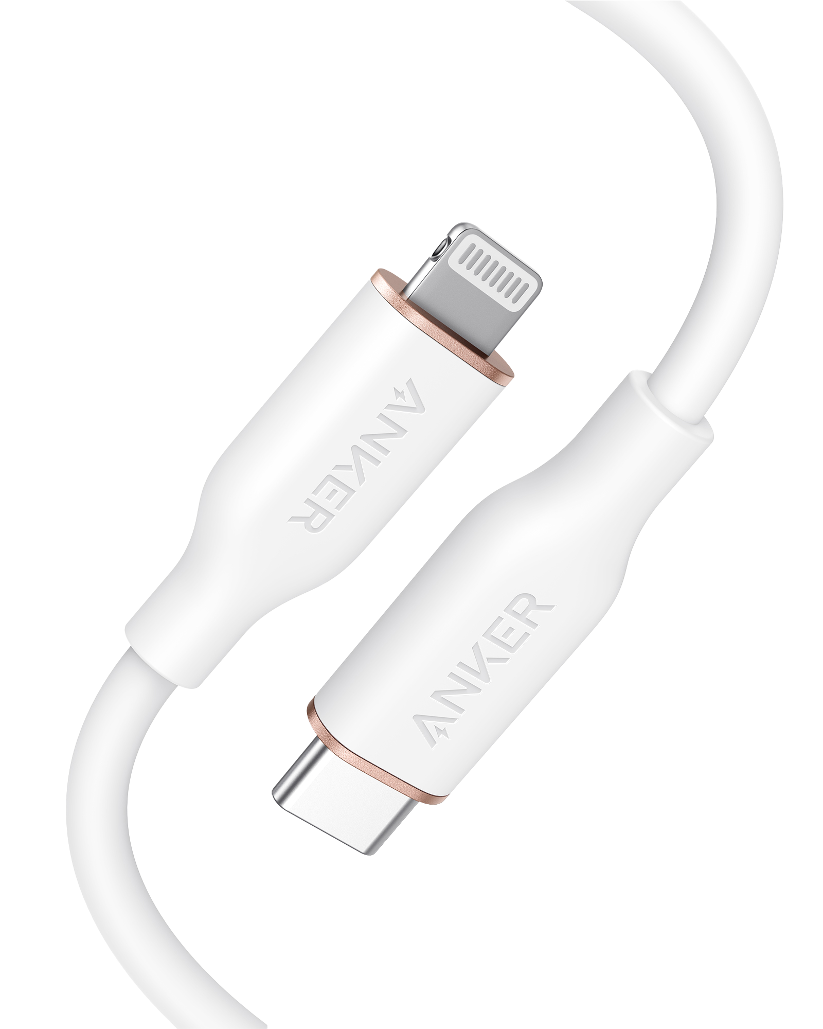 Anker <b>641</b> USB-C to Lightning Cable (Flow, 3 ft Silicone) - The misfit market