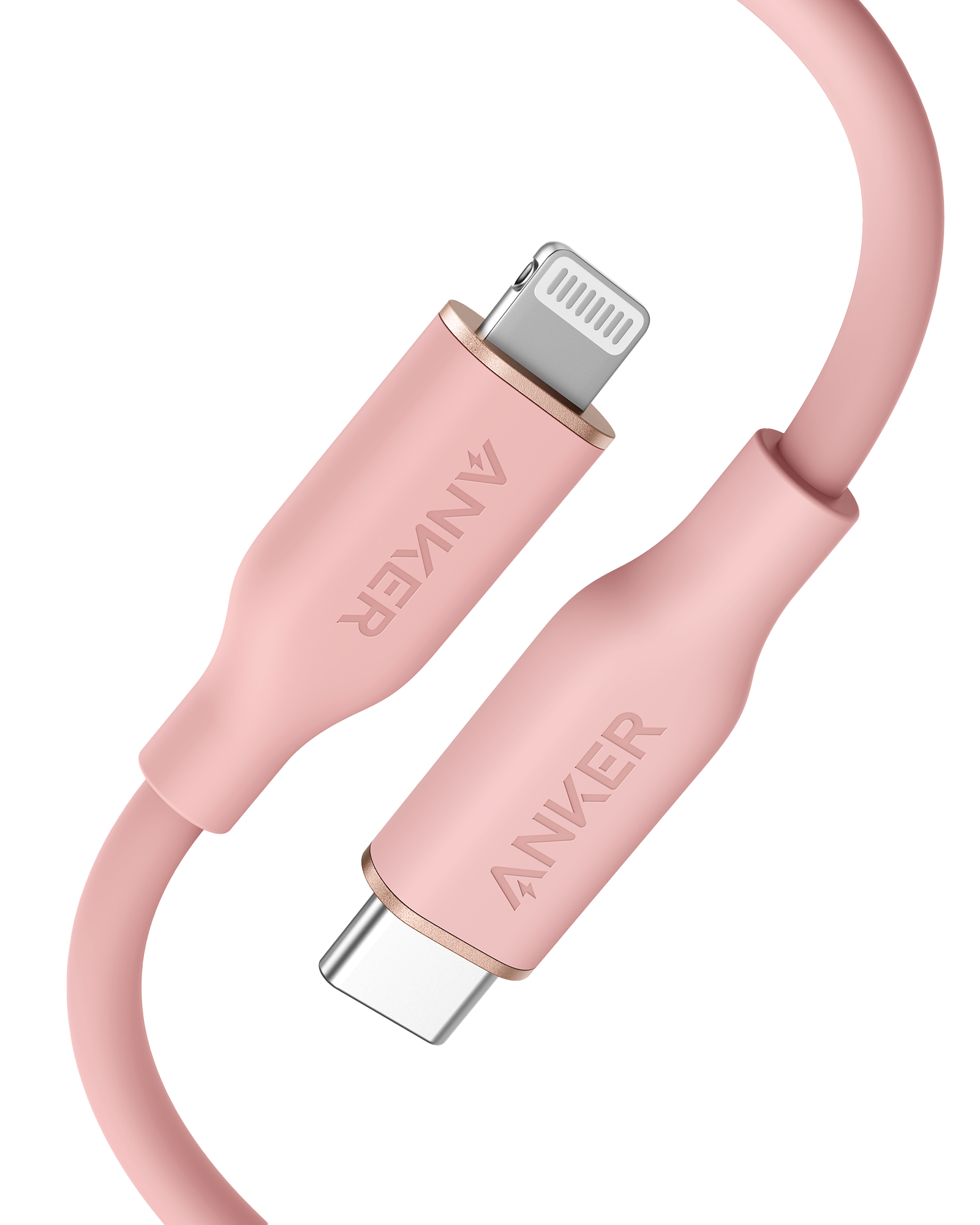 Anker <b>641</b> USB-C to Lightning Cable (Flow, 3 ft Silicone) - The misfit market