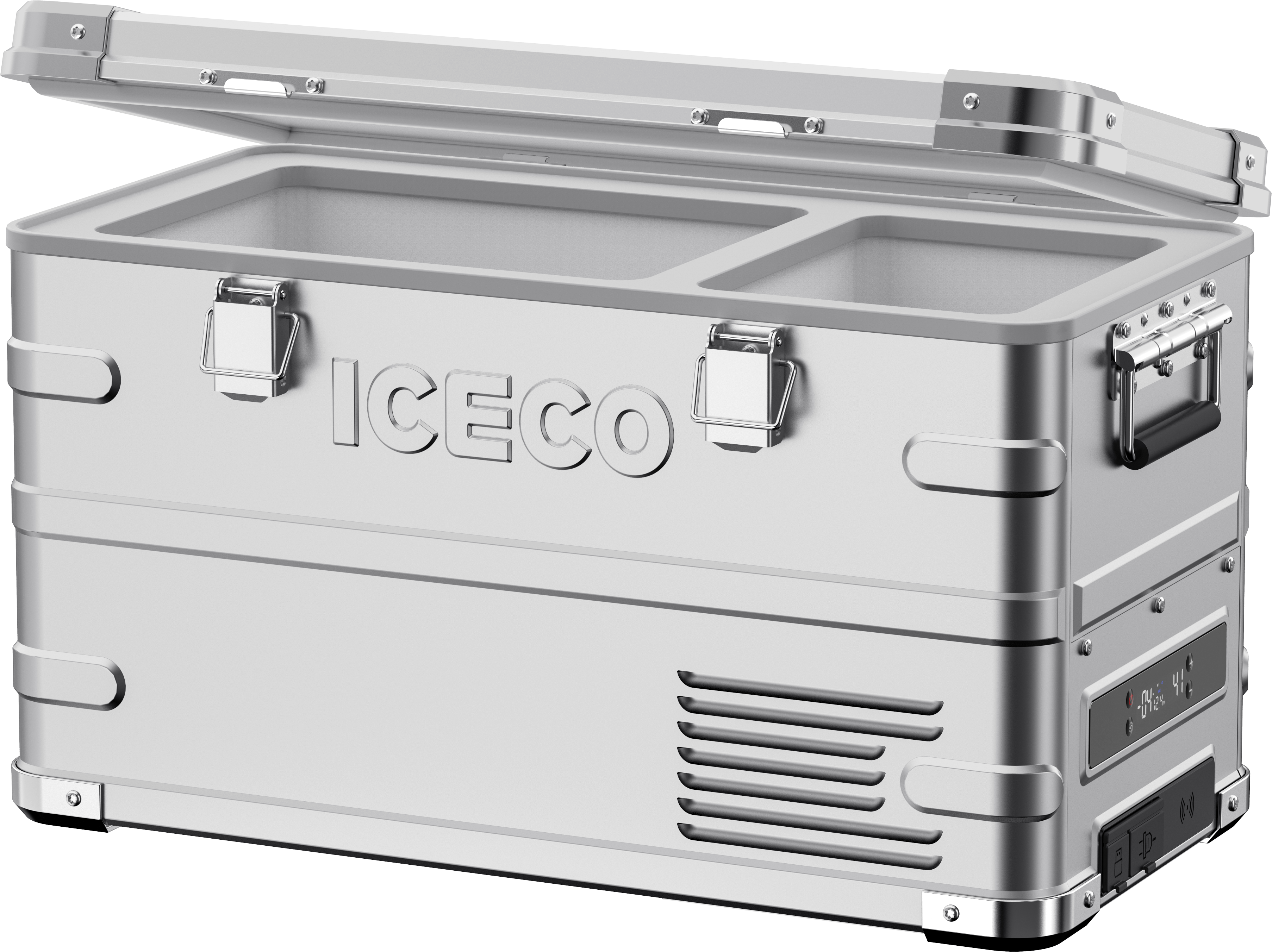 APL35 Dual Zone Aluminum Fridge refrigerator| ICECO | 35 LT - The misfit market