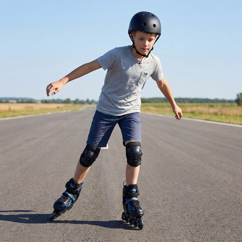 Adjustable Kids' Incline Skates 4 Sizes Adjustable Blade Roller