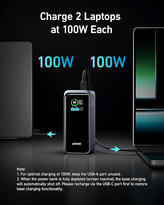 Anker Prime Power Bank (20K, 200W) - The misfit market
