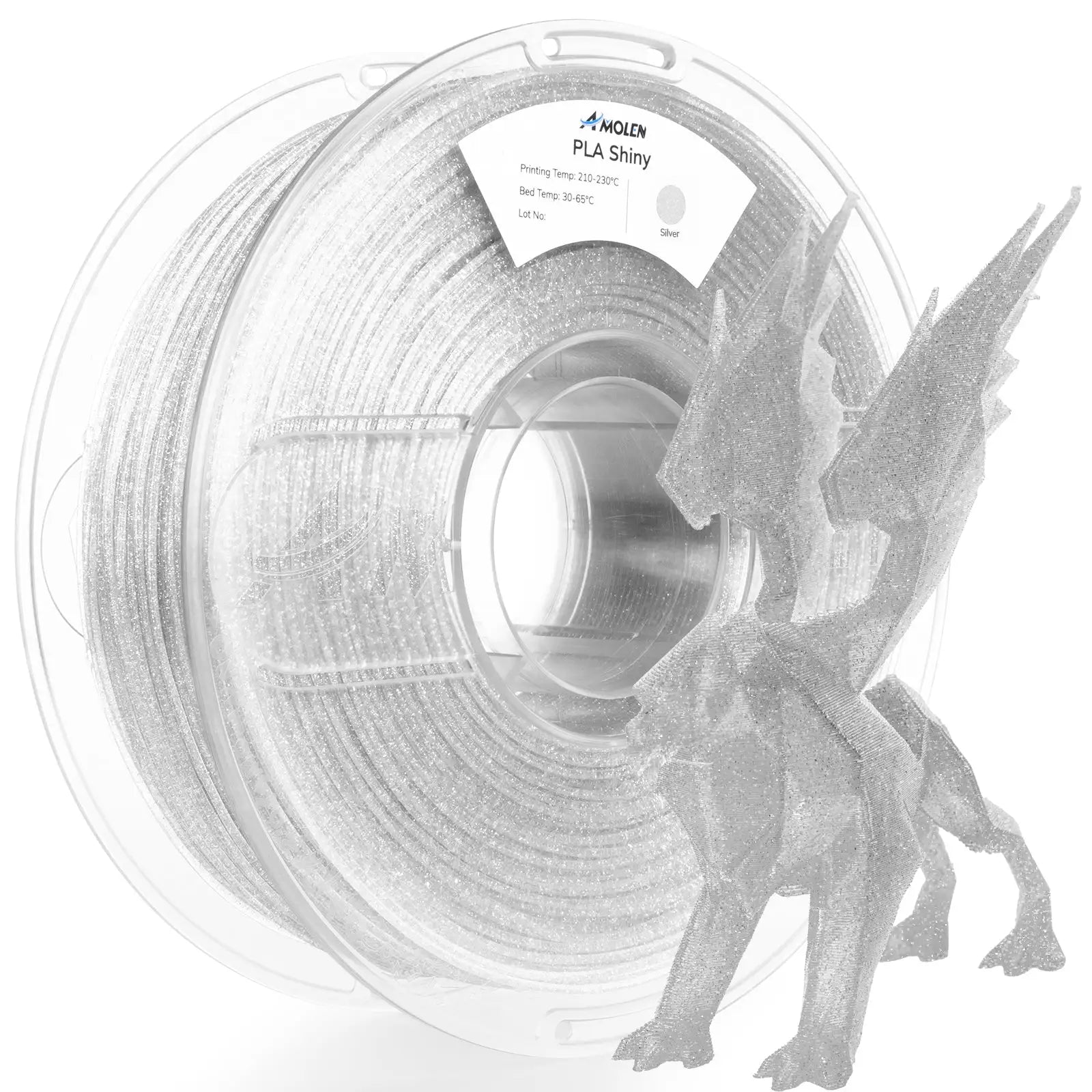 PLA Shiny Glitter 1.75mm, 1KG/2.2LB - The misfit market