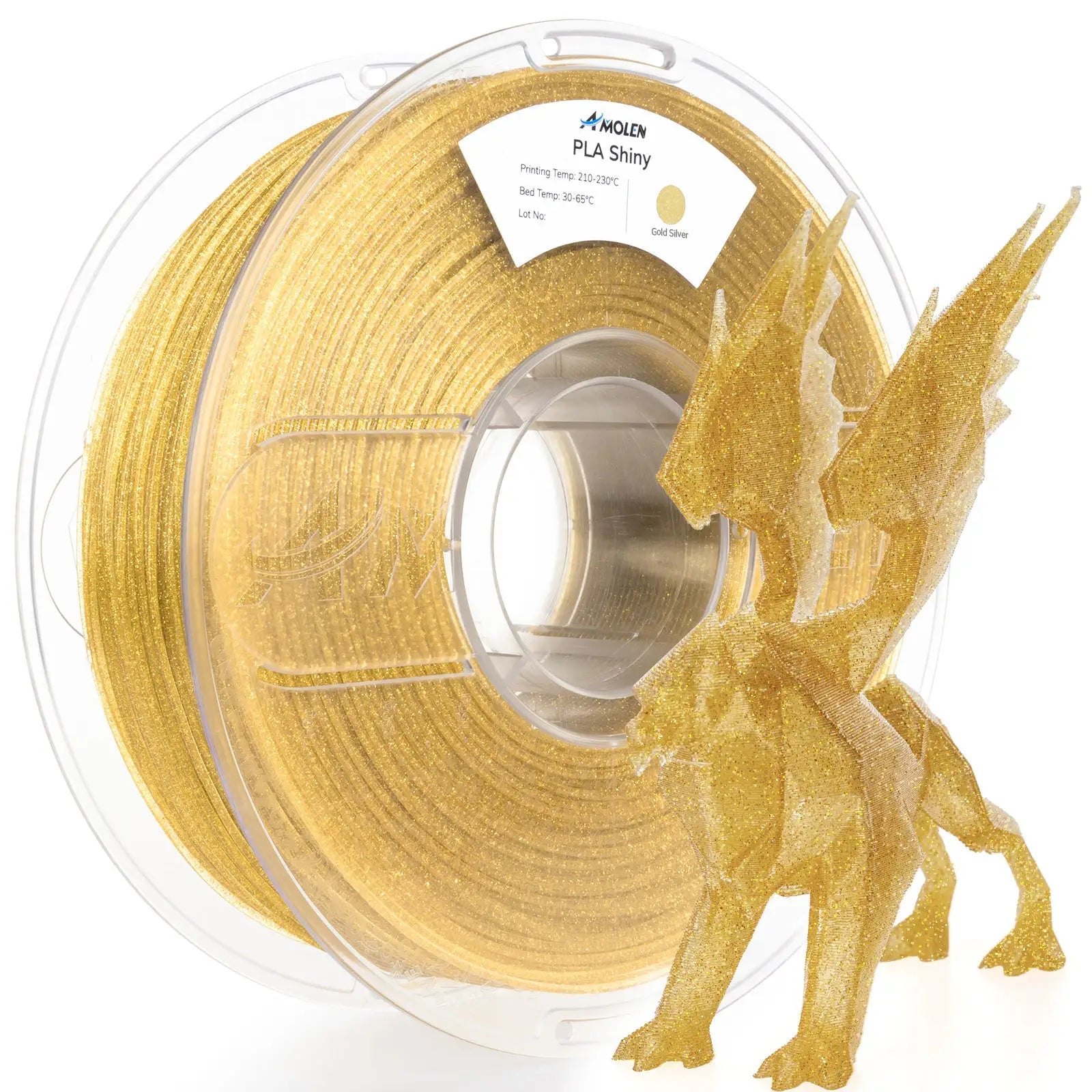 PLA Shiny Glitter 1.75mm, 1KG/2.2LB - The misfit market