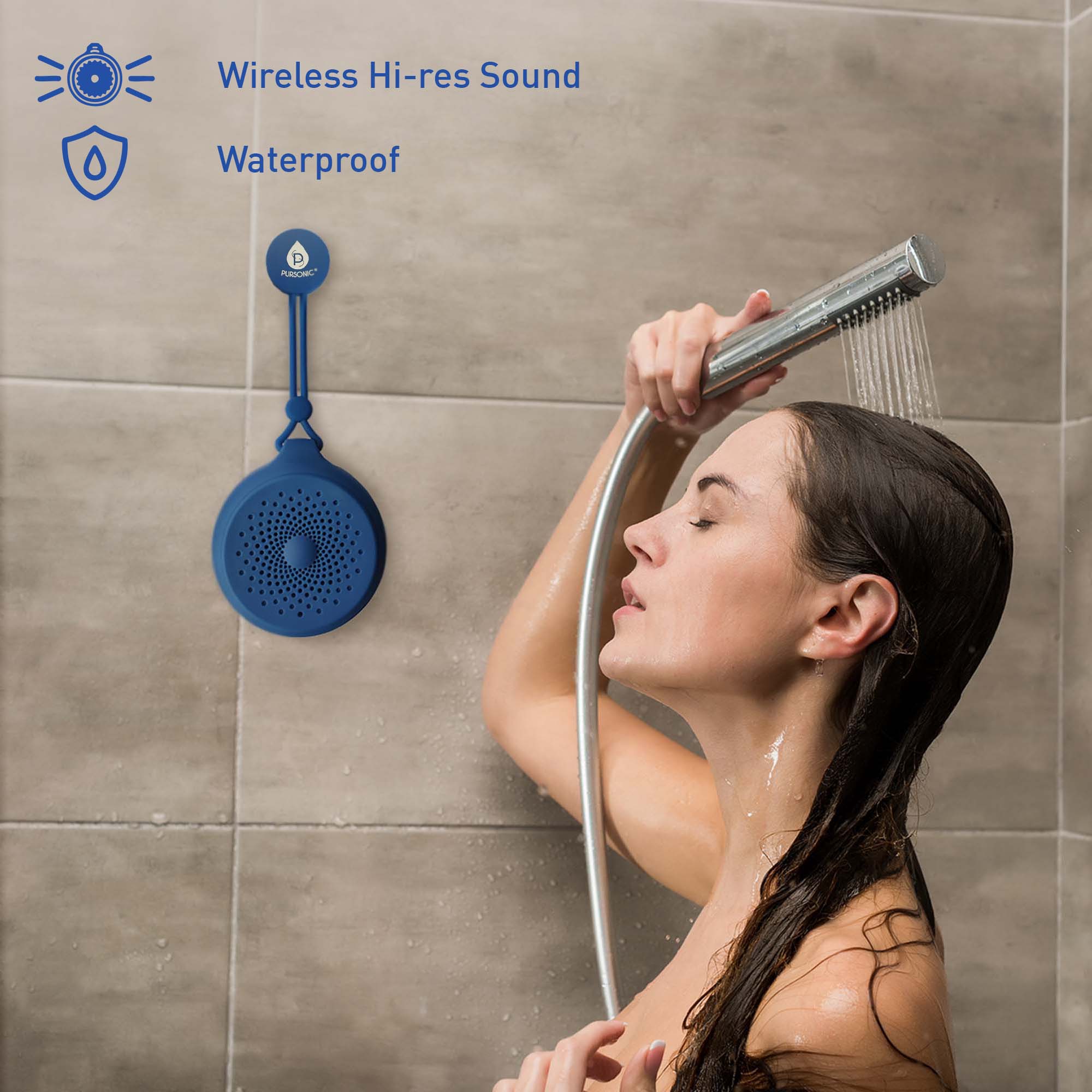 Pursonic Peak Wireless Speaker & Pursonic Waterproof Wireless Speaker Bundle – 360° Hi-Res Sound Anywhere, Anytime - The misfit market