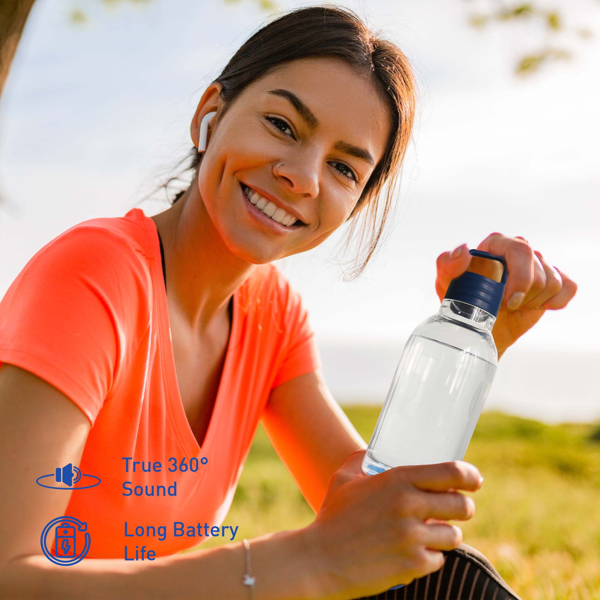 Pursonic Wireless Hydration & Sound Bundle – 2-in-1 Water Bottle Speaker & Portable Wireless Speaker - The misfit market