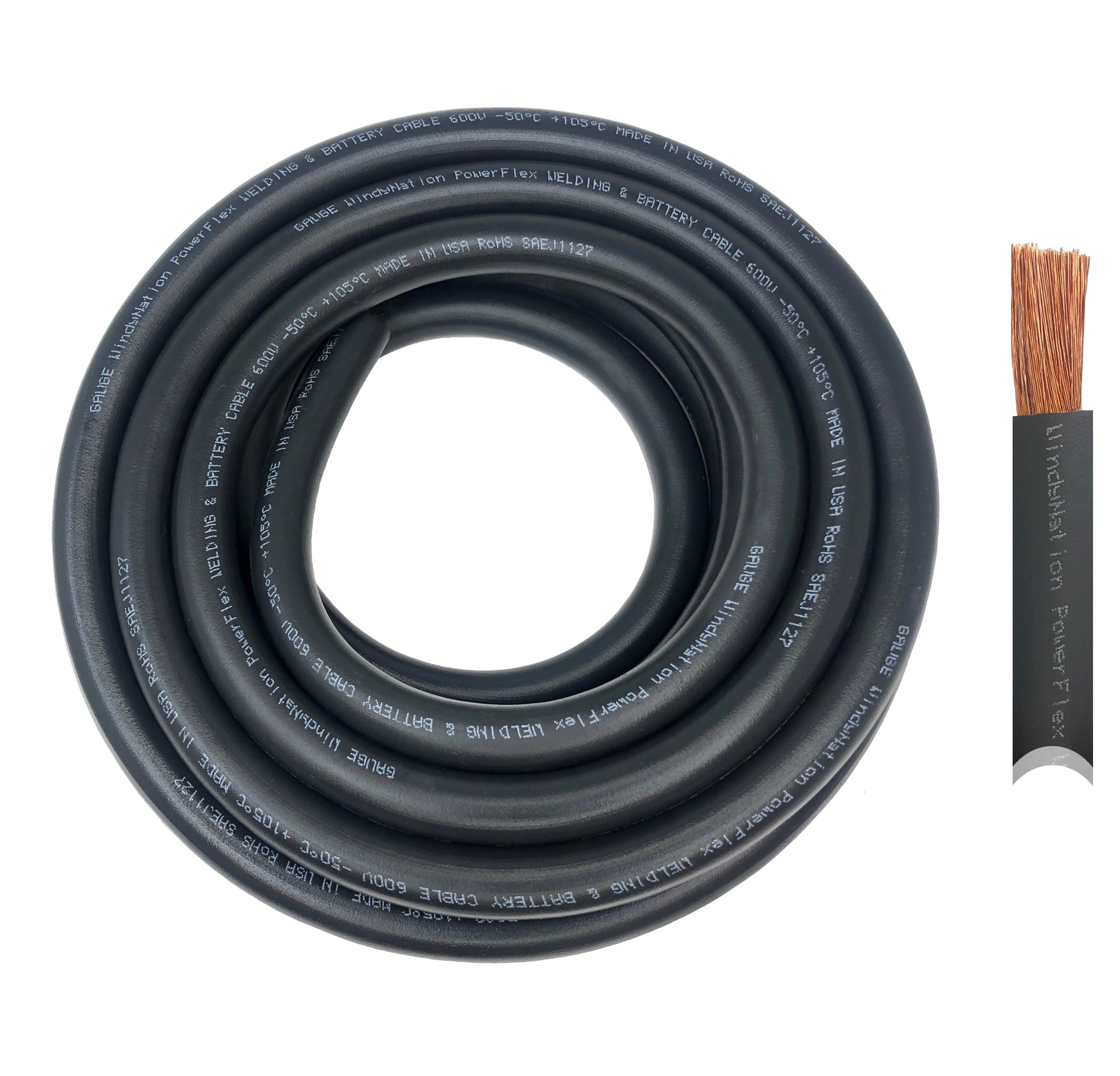 4/0 Gauge Pure Copper Ultra Flexible Welding & Battery Cable - The misfit market