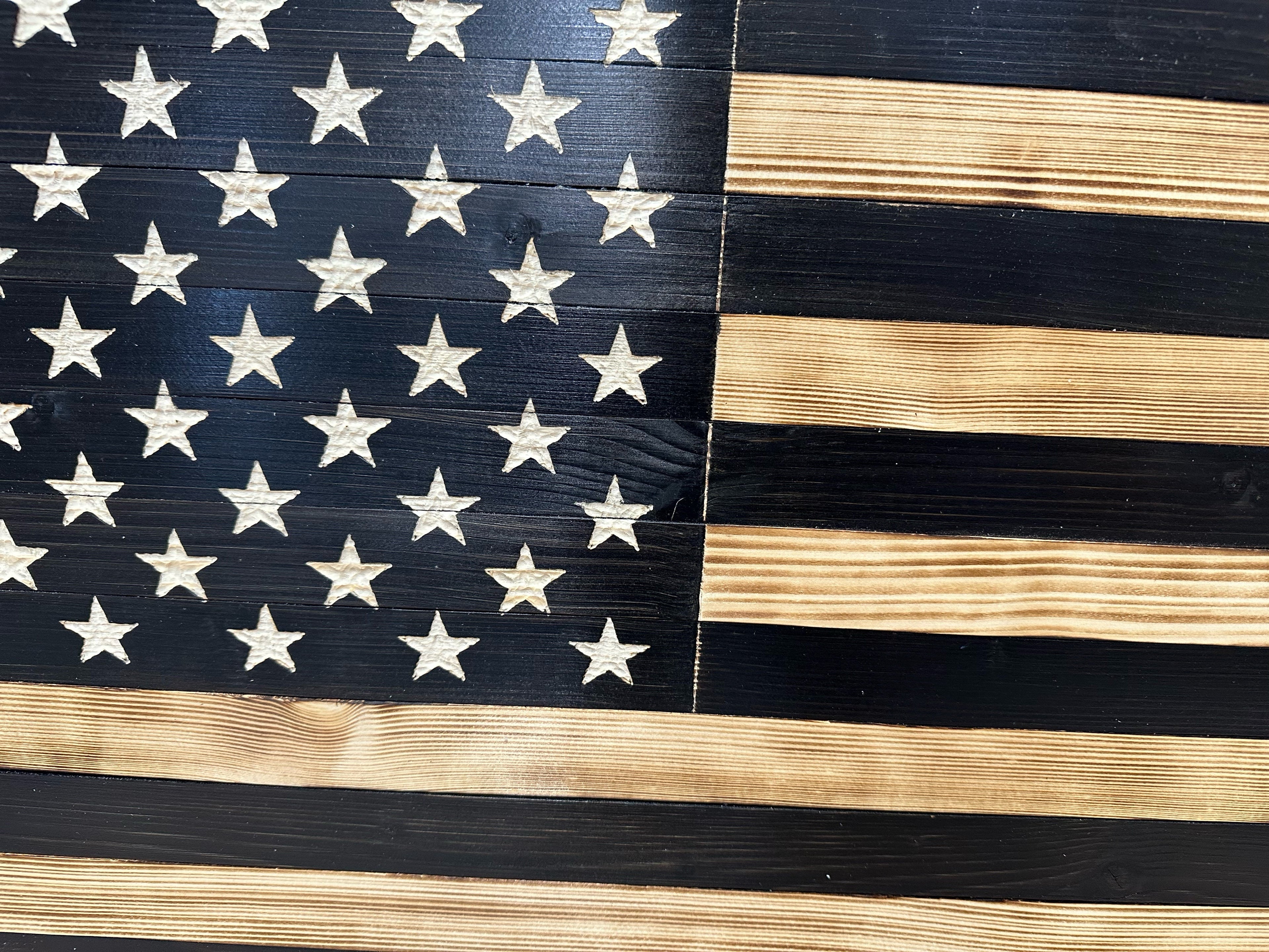 Large American Flag Gun Safe - Quick Access Hidden Gun Safe for Rifles, Shotguns, & Handguns - Gun Concealment Furniture with Magnetic Lock - Gun Self Hidden Storage (Black) - The misfit market